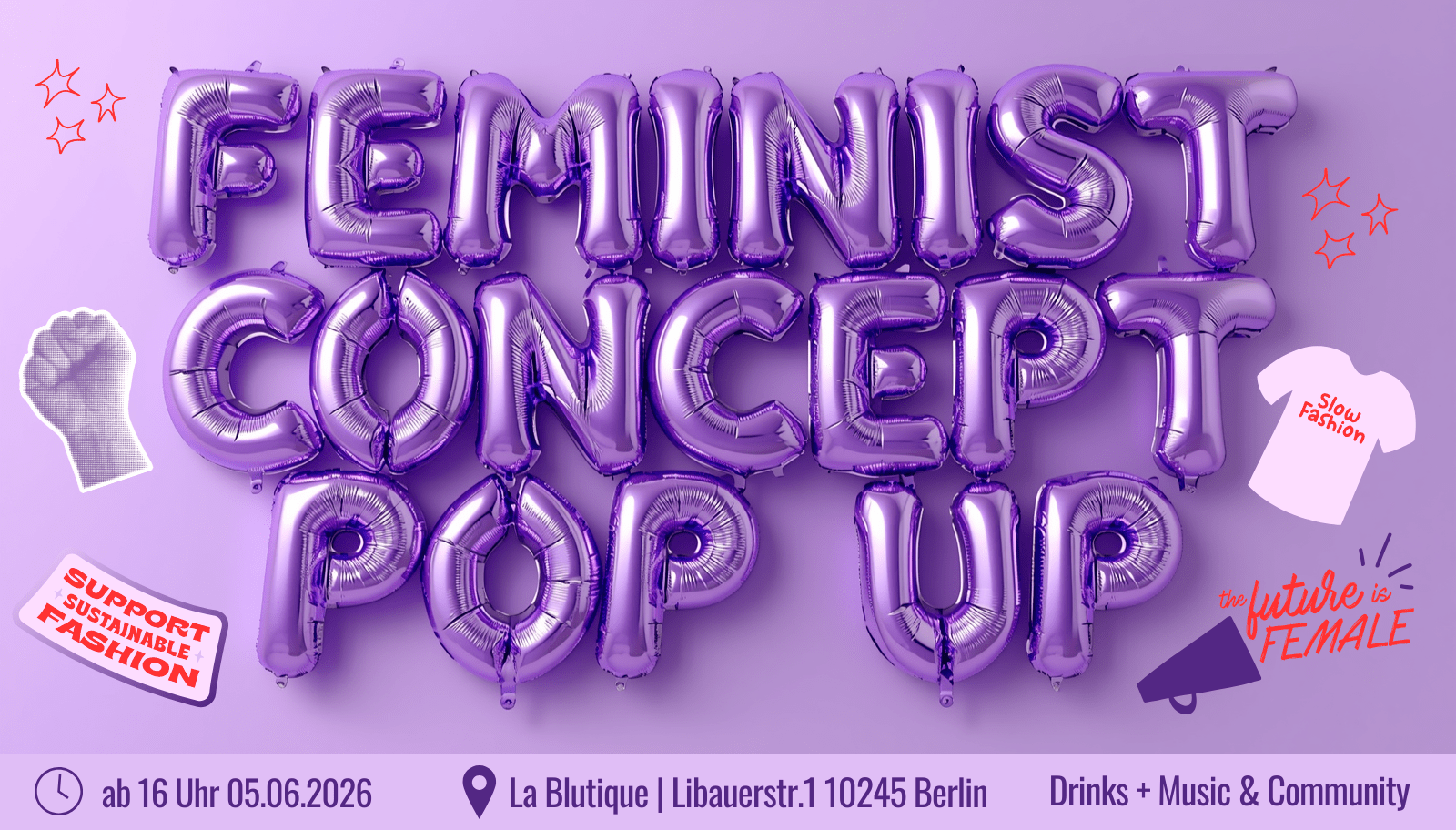 FEMINIST CONCEPT POP-UP ZUM WELTUMWELTTAG ERÖFFNET IN BERLIN - Beverly-Berlin