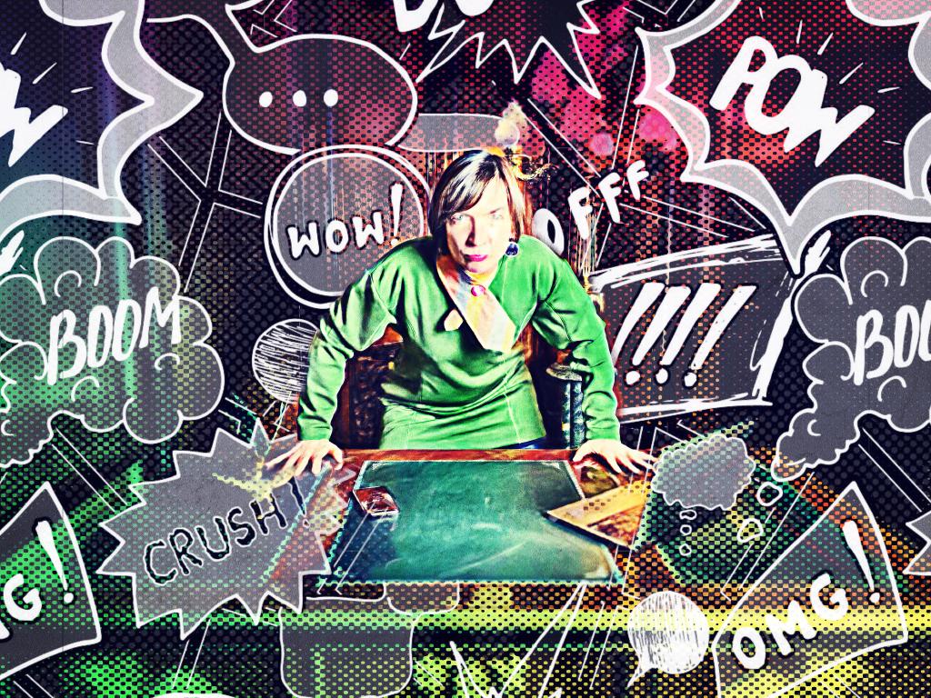 So zieht man ein Lulas Krawattenschal an