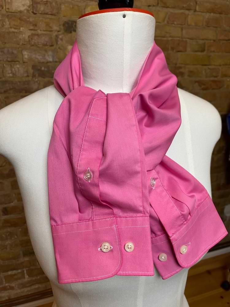 Ärmel-Schal in Pink