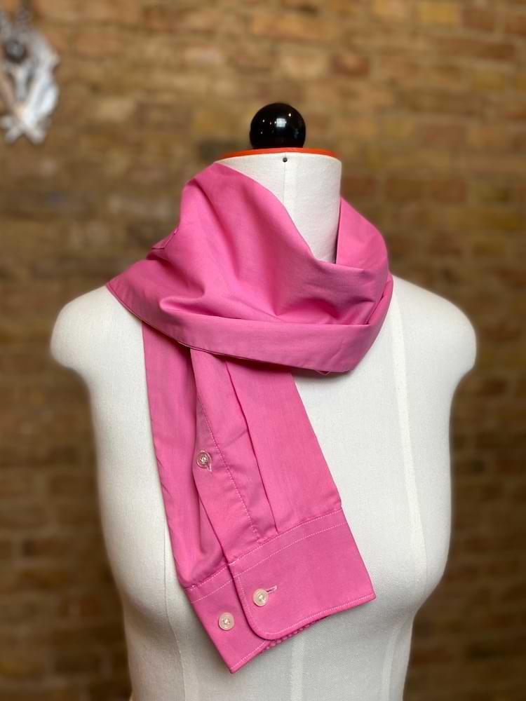 Ärmel - Schal in Pink - nachhaltige Upcycling Mode von Beverly - Berlin