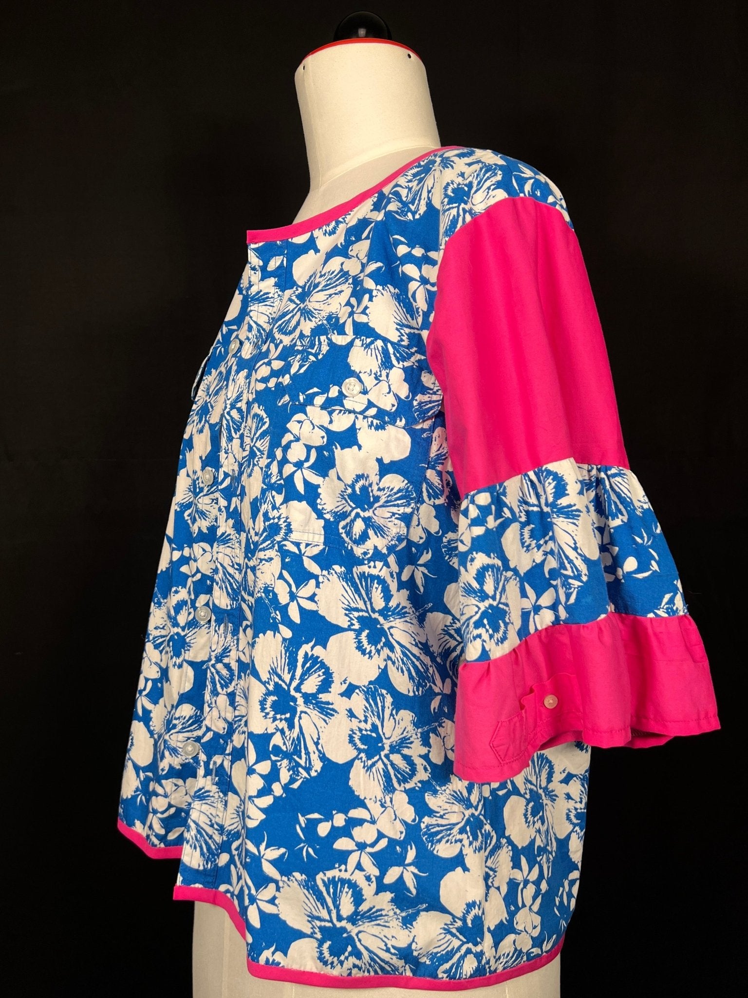 Einzigartiges Upcycling - Bluse - nachhaltige Upcycling Mode von Beverly - Berlin