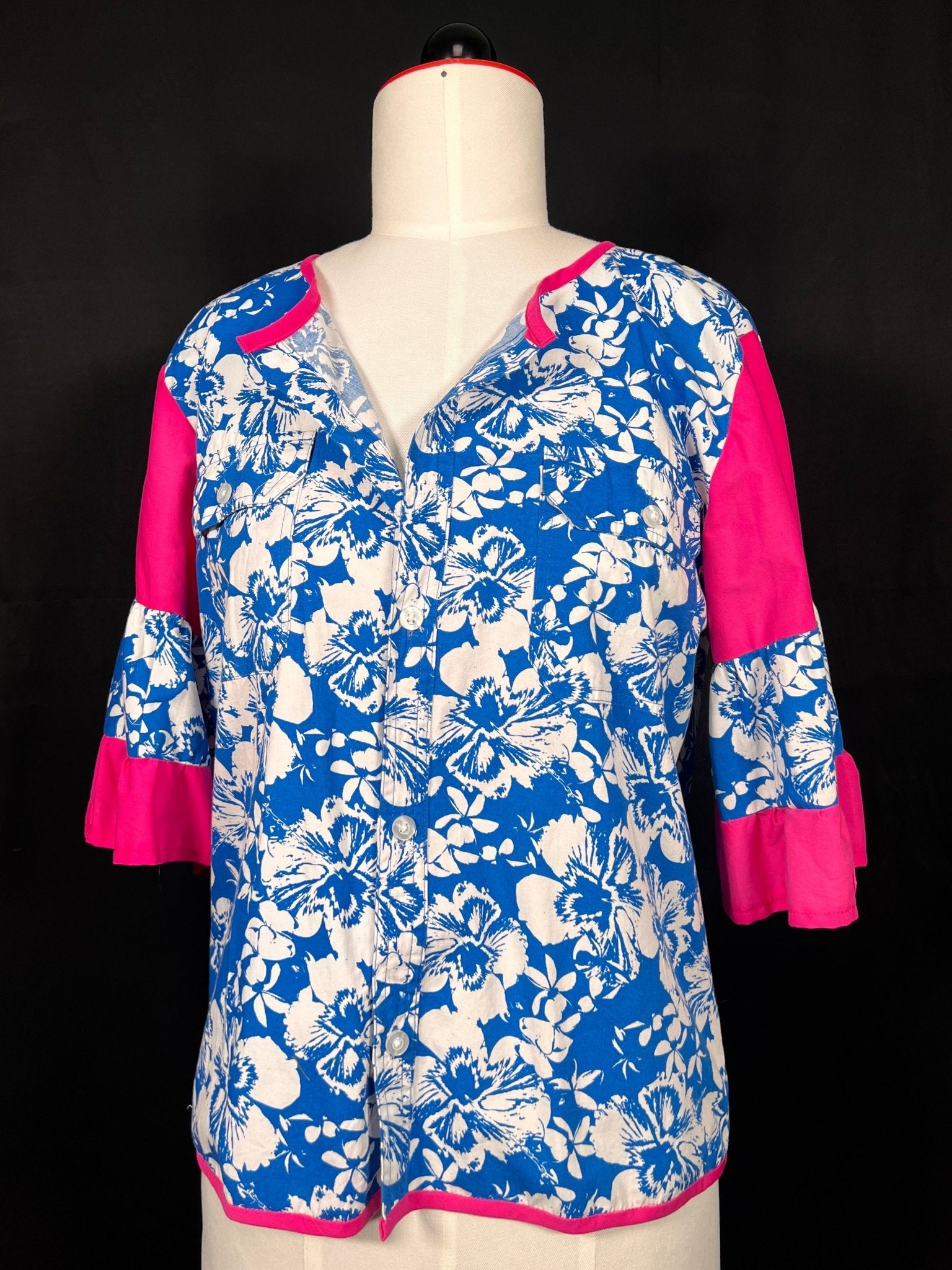 Einzigartiges Upcycling - Bluse - nachhaltige Upcycling Mode von Beverly - Berlin