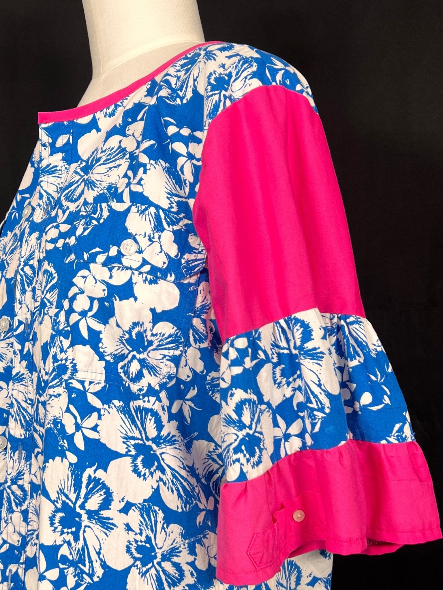 Einzigartiges Upcycling - Bluse - nachhaltige Upcycling Mode von Beverly - Berlin