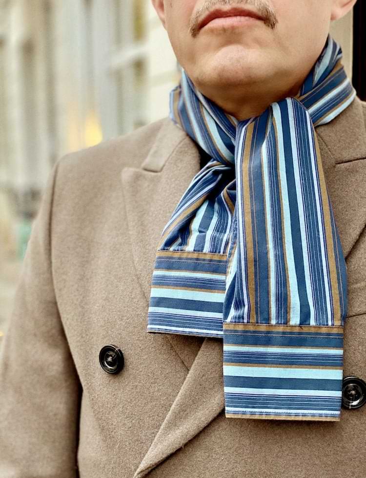 Ärmel - Schal in Grün - nachhaltige Upcycling Mode von Beverly - Berlin