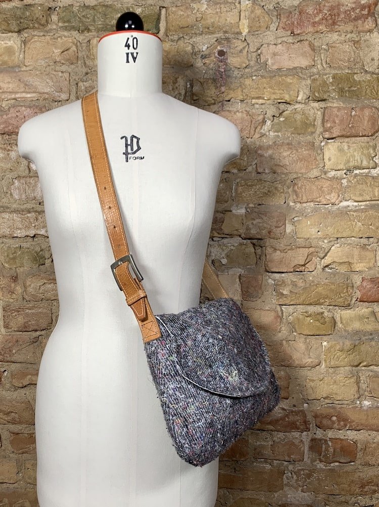 Saddlebag kleiner Mats - nachhaltige Upcycling Mode von Beverly - Berlin