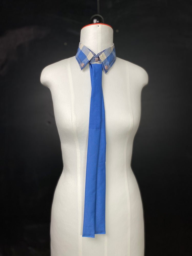 schickes, kariertes Kragen - Collier - nachhaltige Upcycling Mode von Beverly - Berlin