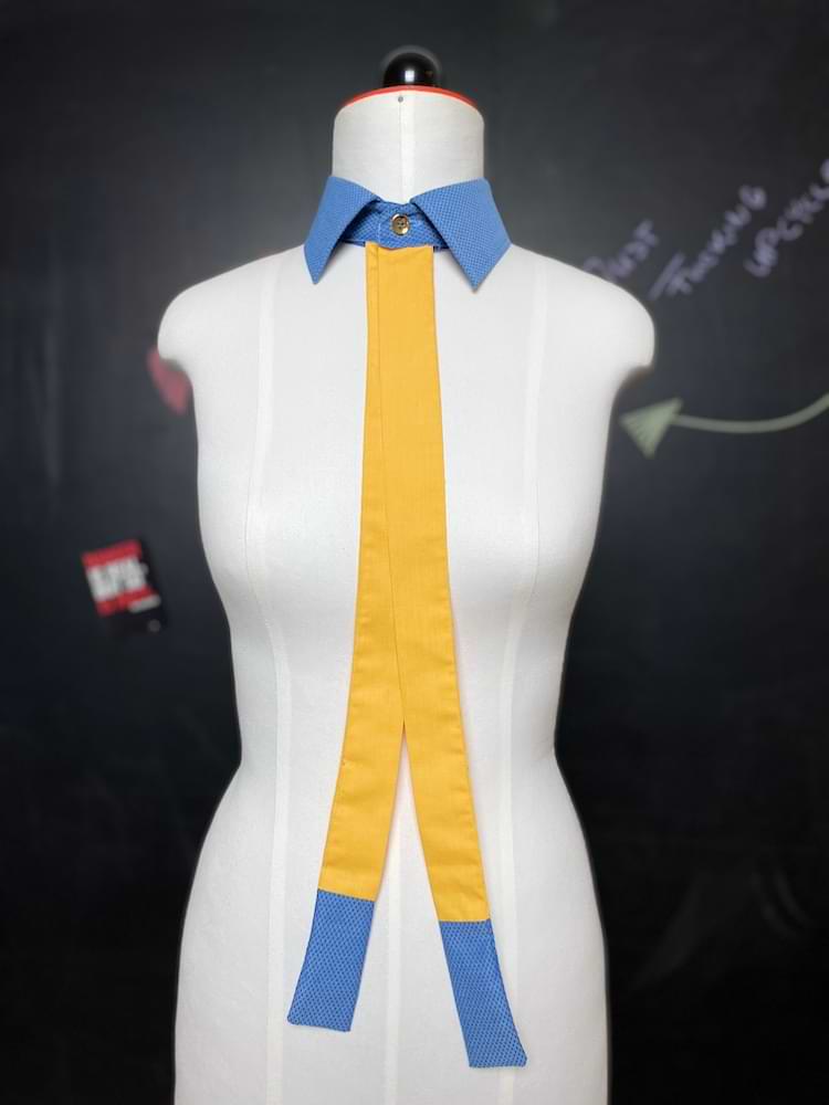 two tone collar collier - nachhaltige Upcycling Mode von Beverly - Berlin