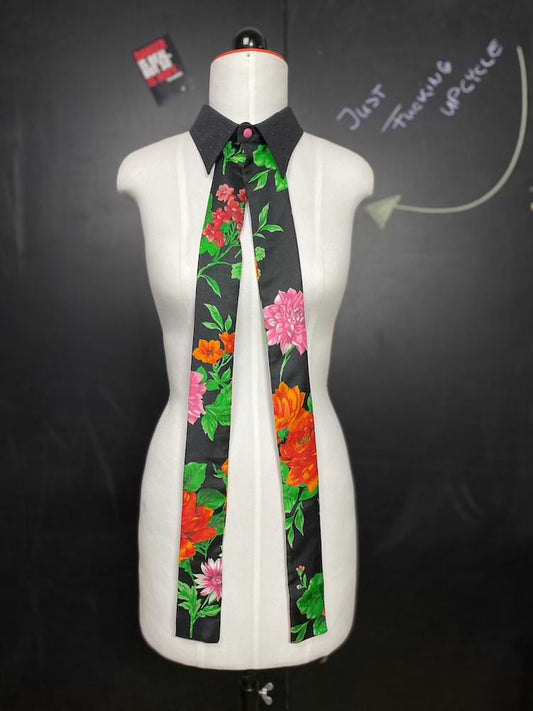 Large Floral Collar Necklace - Beverly-Berlin
