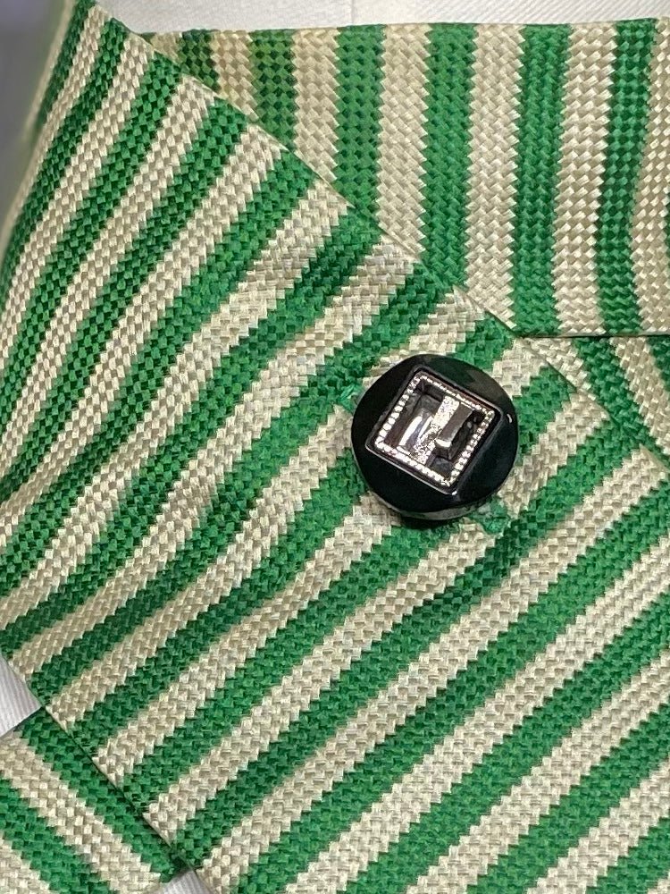 Besondere Upcycling - Schlipsschal – Grüner Chic - nachhaltige Upcycling Mode von Beverly - Berlin