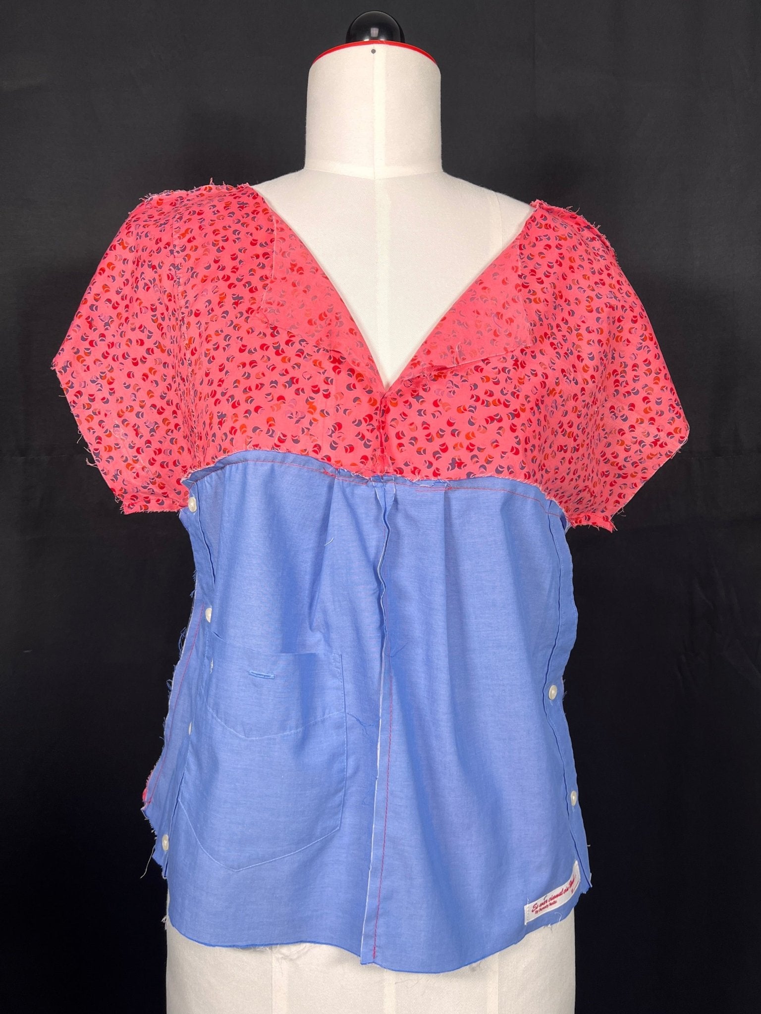 Buntes Upcycling - Top - nachhaltige Upcycling Mode von Beverly - Berlin