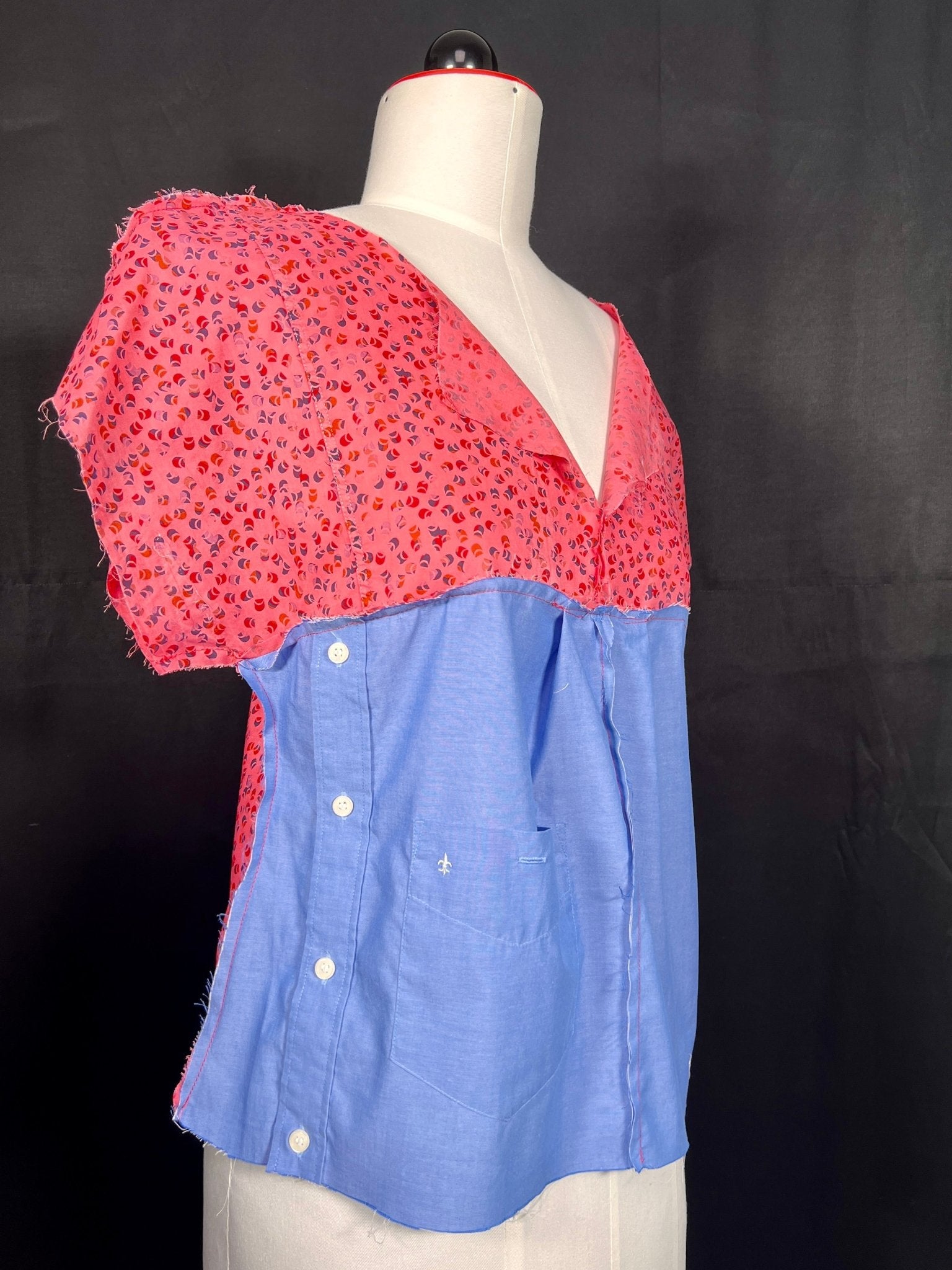 Buntes Upcycling - Top - nachhaltige Upcycling Mode von Beverly - Berlin