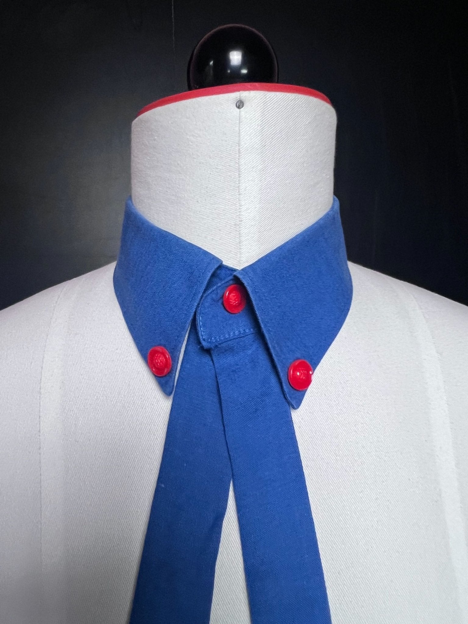 Kragencollier Easy Blue – Edel & Cool - nachhaltige Mode und Accessoires von Beverly - Berlin