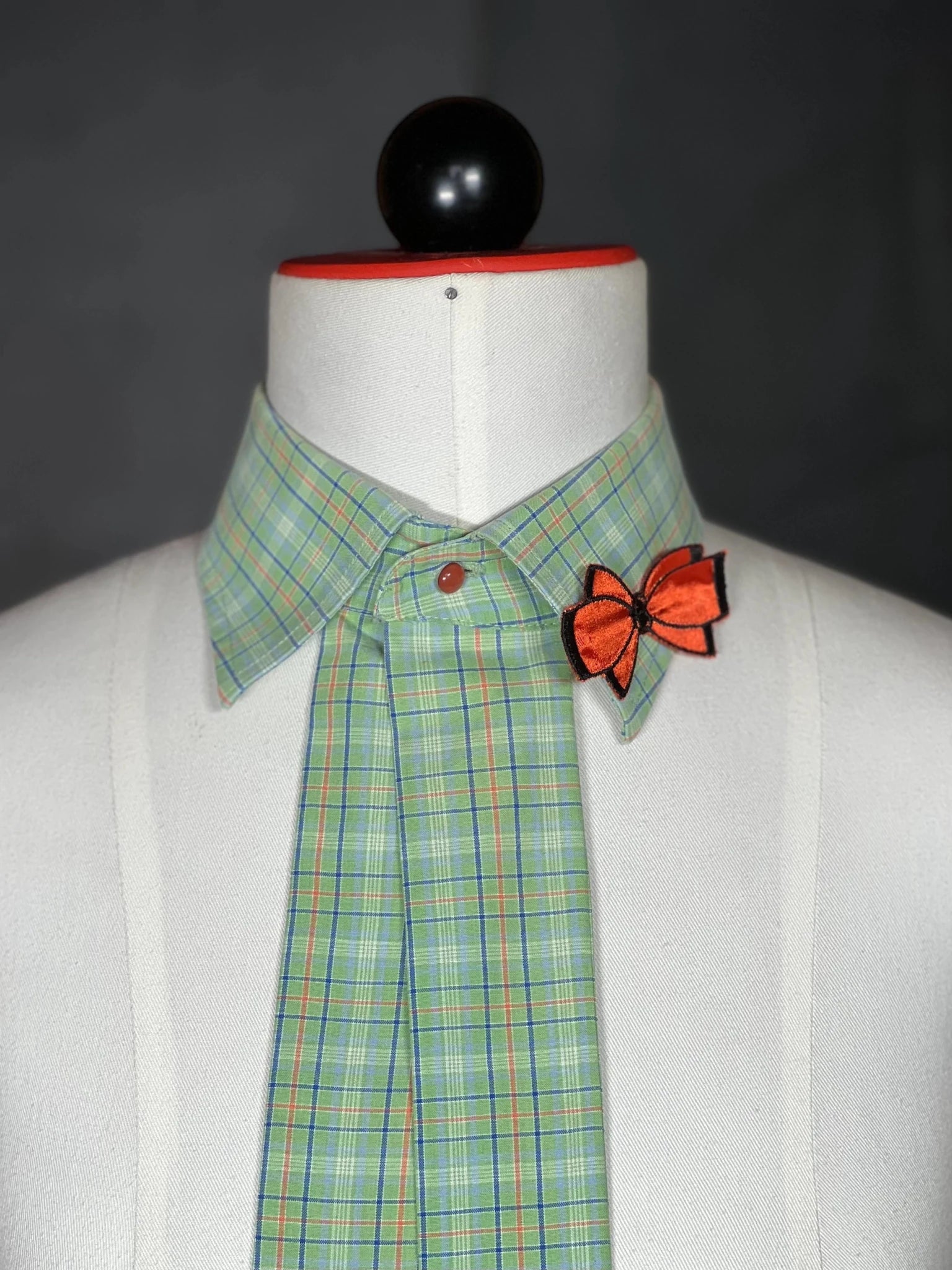 Kragencollier „Green Rebel“ – Baumwolle - nachhaltige Mode und Accessoires von Beverly - Berlin