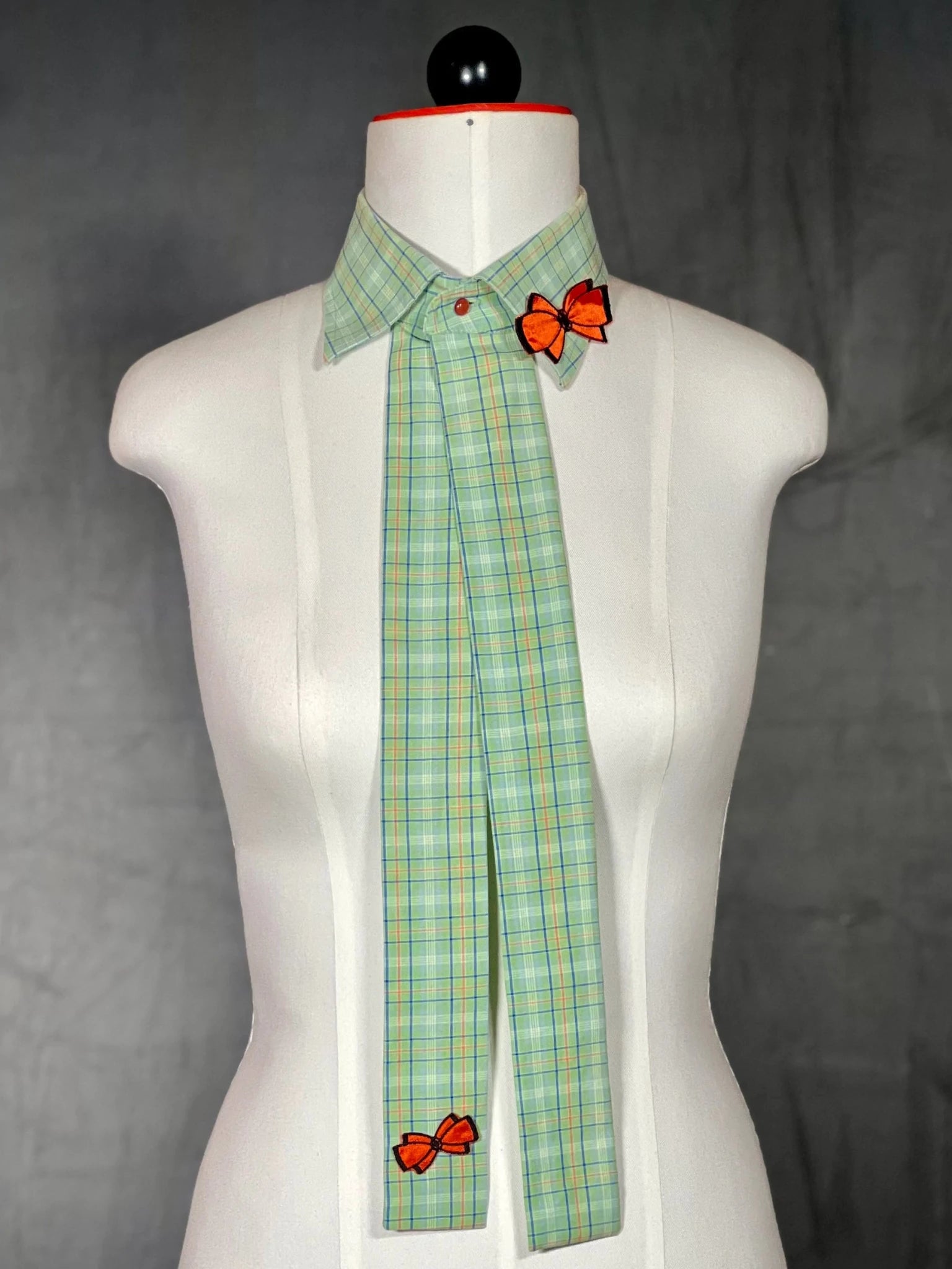 Kragencollier „Green Rebel“ – Baumwolle - nachhaltige Mode und Accessoires von Beverly - Berlin