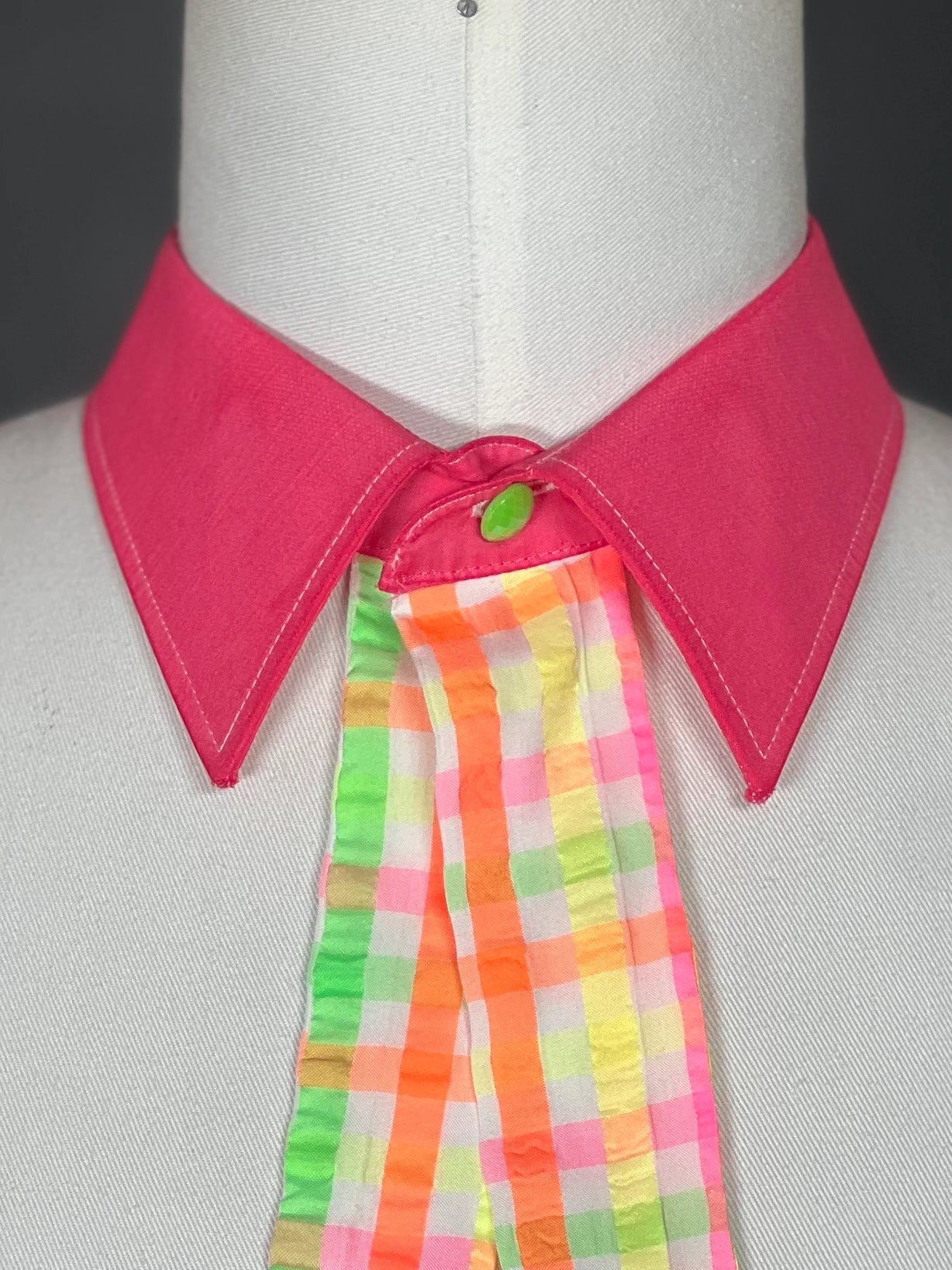 🌈 Kragencollier „Neon Attitude“ - nachhaltige Mode und Accessoires von Beverly - Berlin