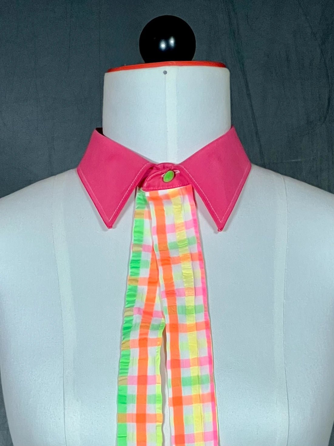 🌈 Kragencollier „Neon Attitude“ - nachhaltige Mode und Accessoires von Beverly - Berlin