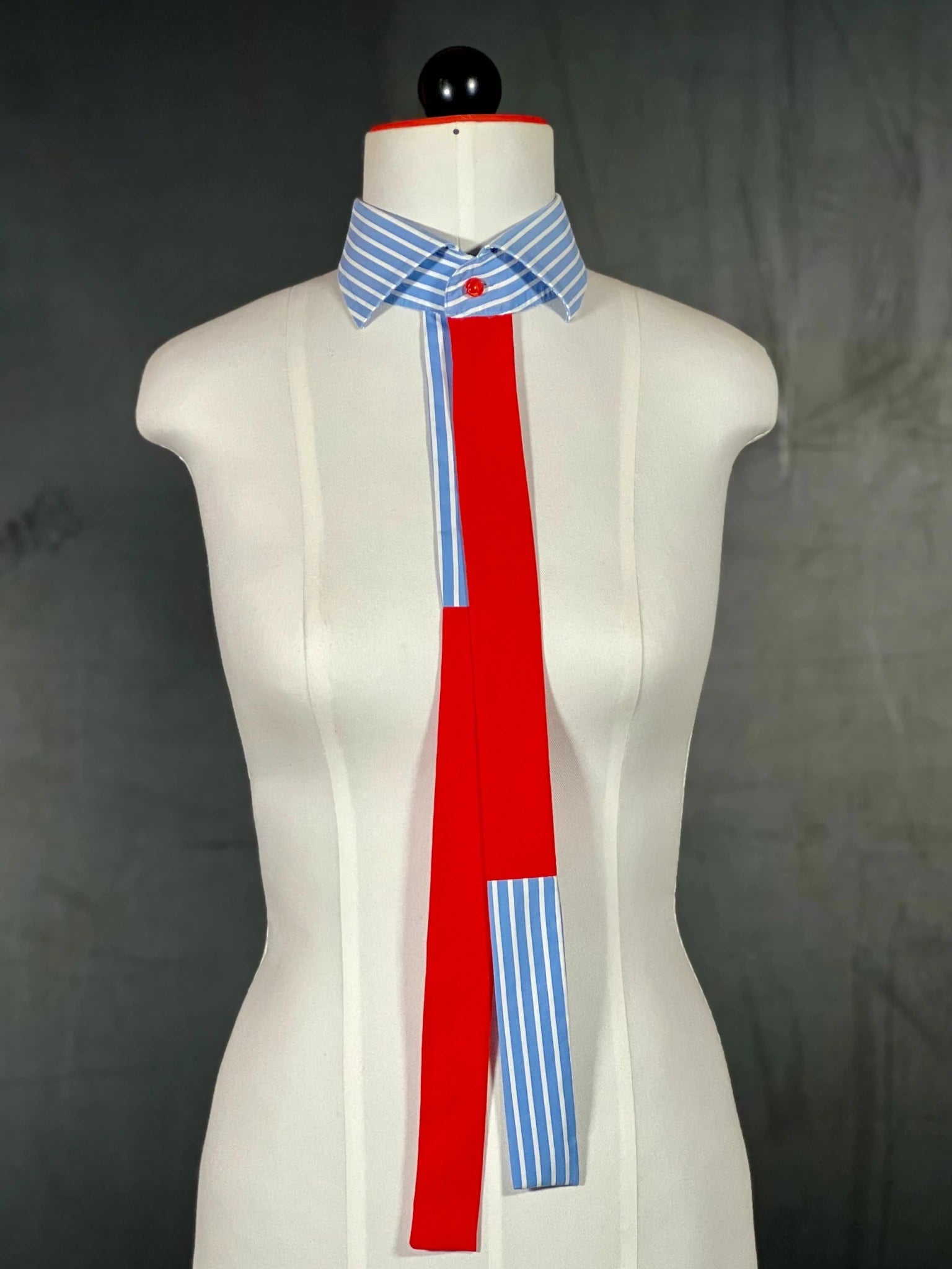 Kragencollier Power Stripes – Vintage Detail - nachhaltige Mode und Accessoires von Beverly - Berlin