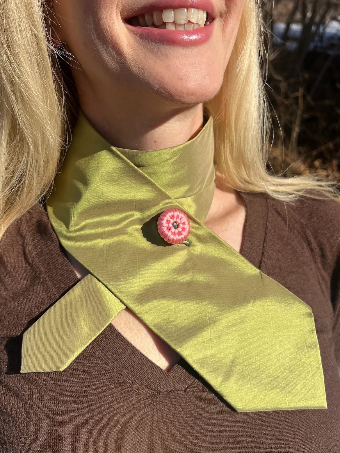 Schlipsschal „Acid Silk“ – Seide mit Attitude - nachhaltige Mode und Accessoires von Beverly - Berlin