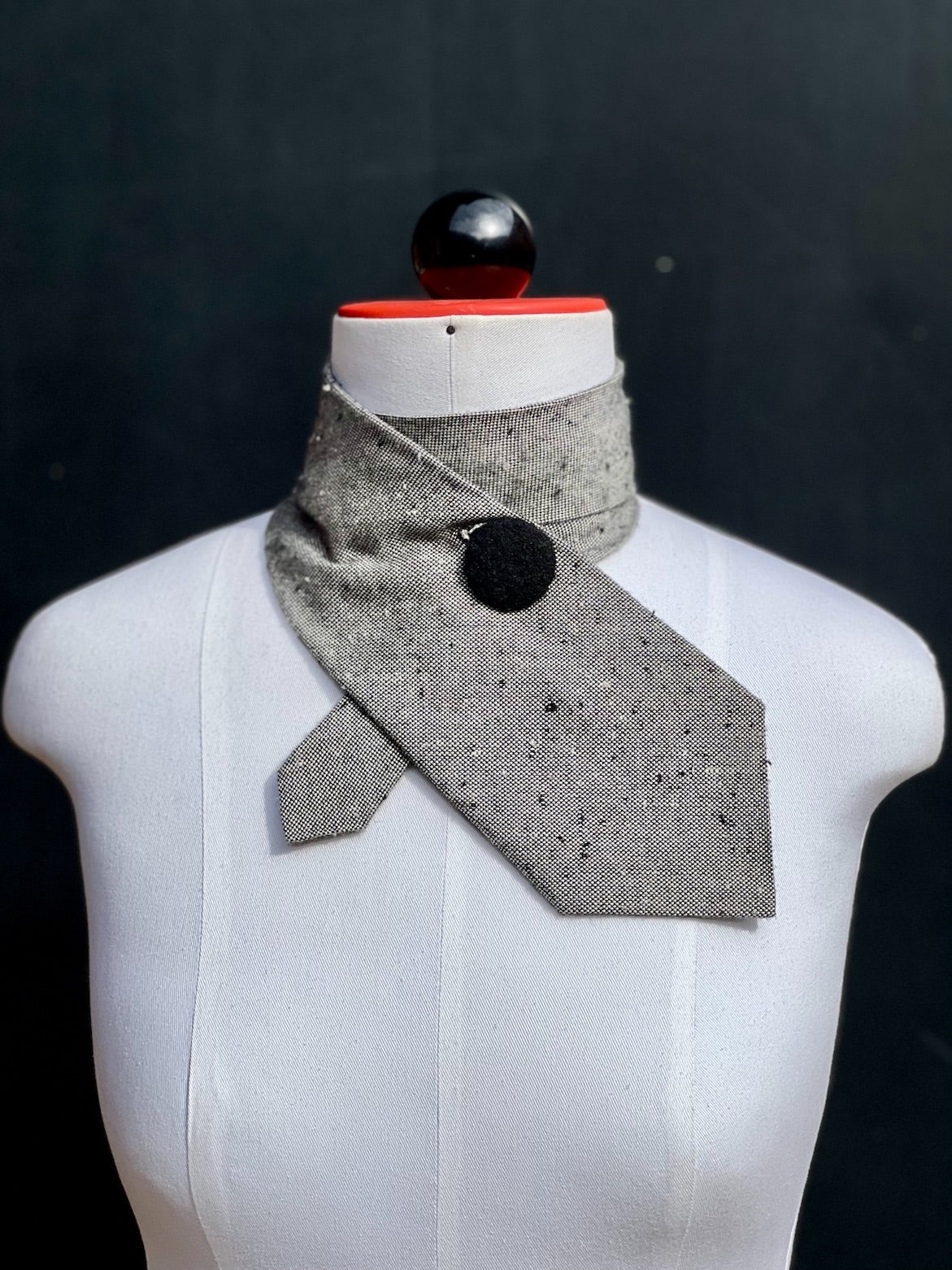 Schlipsschal Ash Dandy Schlips Schal- nachhaltige Mode und Accessoires von Beverly-Berlin