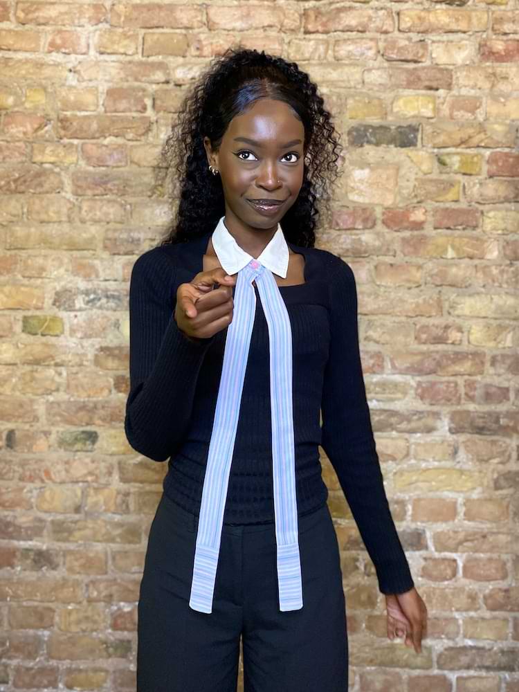 klassisches Kragen - Collier - nachhaltige Upcycling Mode von Beverly - Berlin