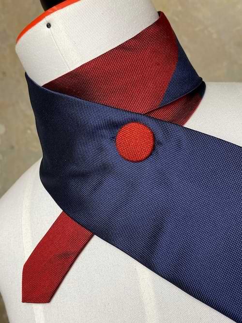 Schlips Schal in 2 Farben - nachhaltige Upcycling Mode von Beverly - Berlin