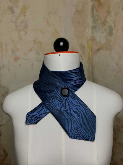 Upcycling von Krawatten zum Schal